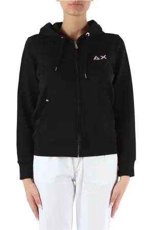 sun68 Zip-throughs, female, , S, Zip Hoodie in Cotton Blend