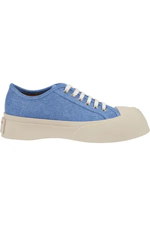 Marni Denim Azzurro Trainers Pablo