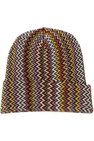 Missoni Beanies, unisex, , ONE SIZE, Geometric Colorful Hat - Accessory