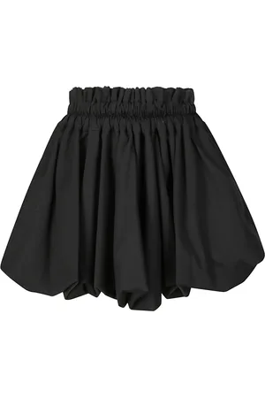 Comme des Garçons Short Skirts, female, , S, Cotton Balloon Skirt with Elastic Waist