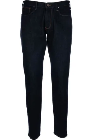 Emporio Armani Slim-fit Jeans, male, , W32, Classic Denim Jeans for Everyday Wear