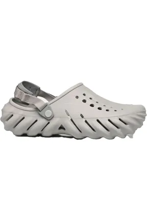 Crocs Rubber Clog Sandals with Textured Details