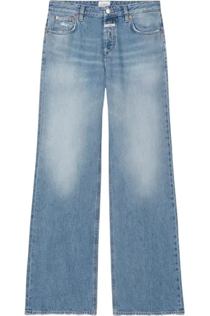 Closed Straight Jeans, female, , W28, Stone Washed Regular Fit Straight Leg Jeans