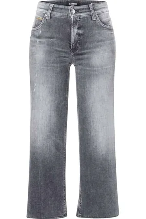 Cambio Grey Wide Leg Jeans