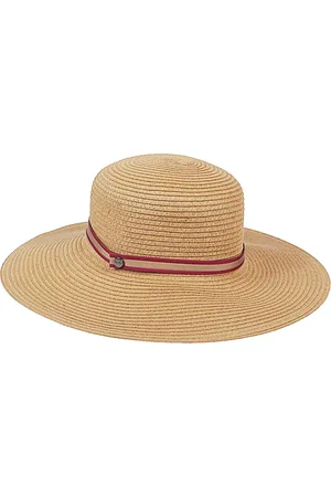 Borsalino Hats, female, , S, Straw Hat with Multicolor Band