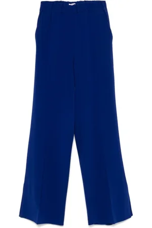 ALBERTO BIANI Wide Trousers, female, , XL, Trousers with Elasticated Waistband