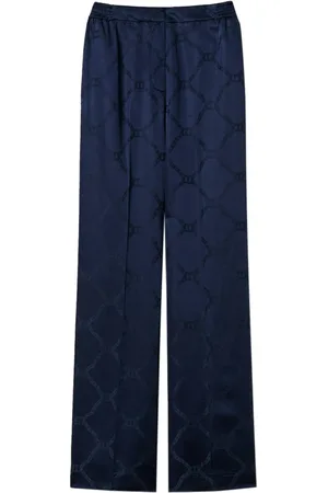 Twin-Set Wide Trousers, female, , S, Chino Trousers Elegant Italian Design