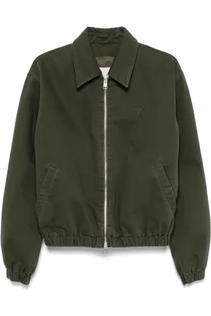 Ami Bomber Jackets, male, , L, Zip Jumper with Stud Pockets