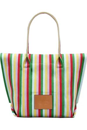 Marc Jacobs Striped Jacquard Beach Tote Bag