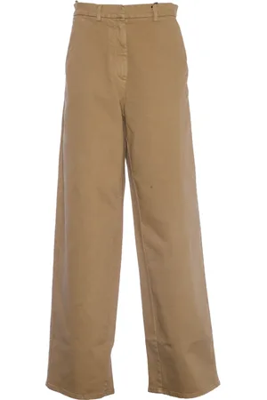 Nº21 Tobacco Wide Leg Trousers