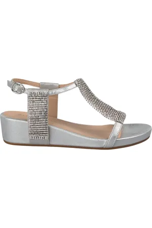Alma en Pena Mesh sandal rhinestones wedge
