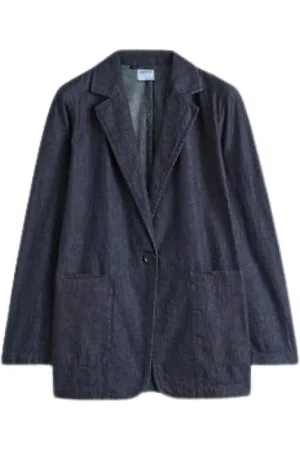 Aspesi Denim Jacket with Classic Button Closure