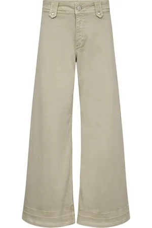 Mos Mosh Wide Jeans, female, , W28, Wide Leg Trousers with Smart Details