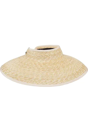 Borsalino Straw Visor Hat