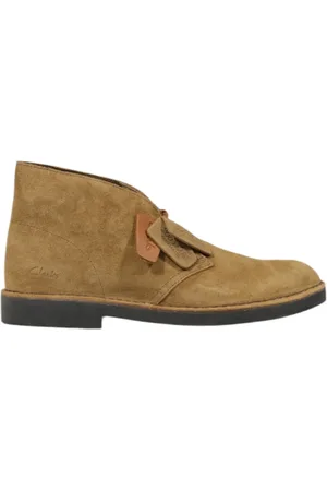 Clarks Leather Lace-Up Boots