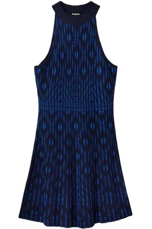 Desigual Short Dresses, female, , L, Spring Short Dress 100% Viscose