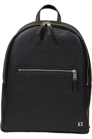 Armani Exchange Backpacks, male, , ONE SIZE, Durable Polyester Backpack with Multiple Compartments