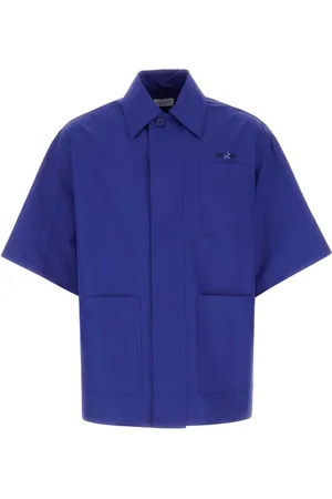 OFF-WHITE Short Sleeve Shirts, male, , S, Cotton Oversize Shirt