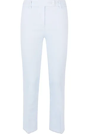 VIA MASINI 80 Clear Straight Leg Jeans