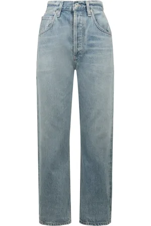 Citizens of Humanity Dahlia Straight Leg Jeans with Metal Rivets