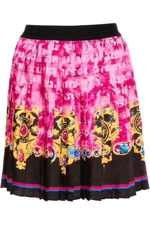 VERSACE Pink Heart Couture Skirt