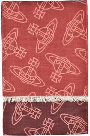Vivienne Westwood Stylish Scarf in Wool Cotton Blend