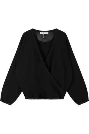 10 days Blouses, female, , XS, Relaxed fit dance Jumper with pleated sleeves