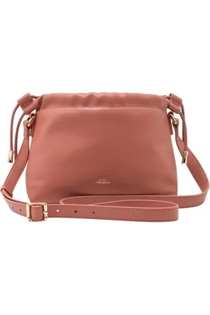 A.P.C. Mini Bag with Drawstring in Bleu
