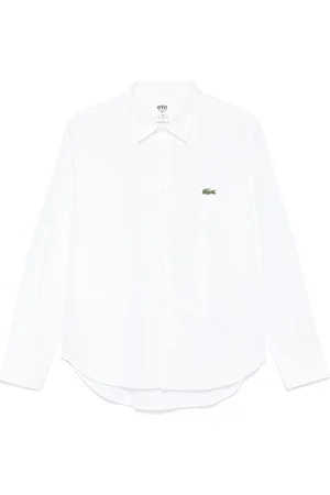 JUNYA WATANABE Formal Shirts, male, , XL, Button-Up Shirt with Box-Pleat Detail