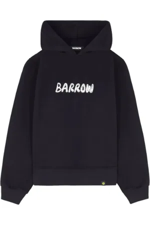 BARROW Hoodie with distressed effect in