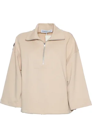 DEPARTMENT FIVE Long Sleeve Tops, female, , M, Boxy Loka Sweatshirt Avorio