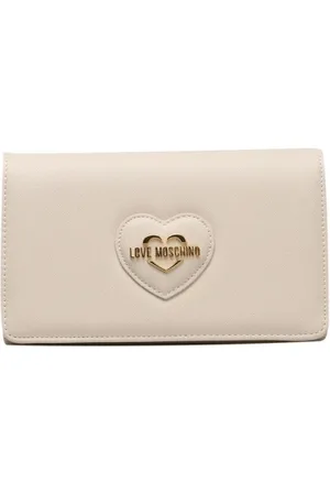 Moschino Crossbody Bag with Chain Closure