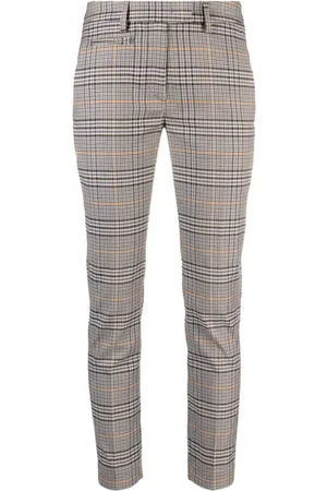Dondup Perfect Checked Crop Trousers