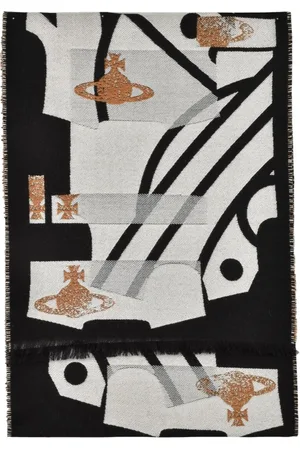 Vivienne Westwood Winter Scarves, female, , ONE SIZE, Wool Silk Scarf