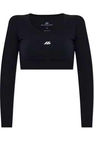 Balenciaga Long Sleeve Training Tops, female, , M, Sports top with logo