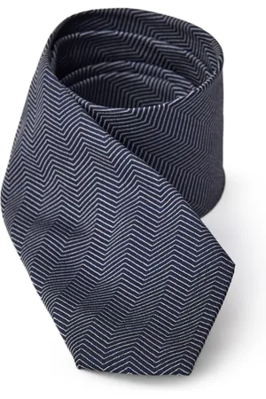 Jil Sander Silk Tie with Micro Stripes