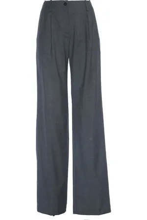 Nº21 Wide Trousers, female, , S, Wide-Leg Melange Trousers