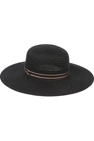Borsalino Hats, female, , M, Straw Hat with Logo Band