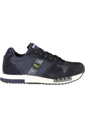 Blauer Contrast Lace-Up Sports Trainers