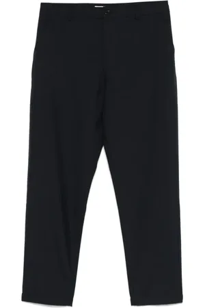 Universal Works Straight Trousers, male, , W34, Navy Chino Military Trousers