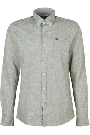 Barbour Casual Shirts, male, , S, Linen Blend Shirt