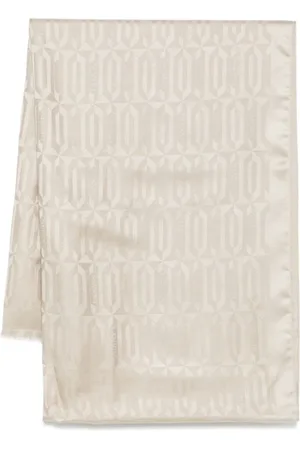 Lanvin Silky Scarves, female, , ONE SIZE, Fringed Rectangle Scarf