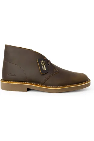 Clarks Lace-up Boots, male, , 10 UK, Leather Lace-Up Ankle Boots