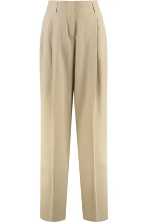 Golden Goose Straight Trousers, female, , S, Wide-leg trousers with back pockets