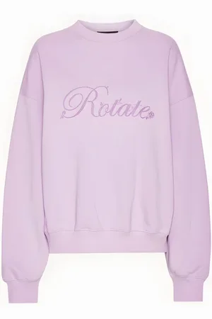 ROTATE Sweatshirts, female, , M, Oversized Cotton Jumper