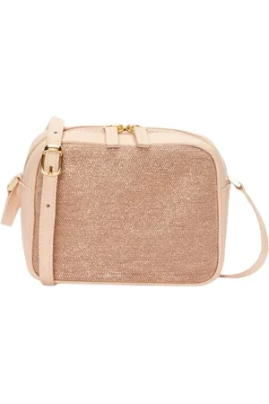Fabiana Filippi Cross Body Bags, female, , ONE SIZE, Diamond Thread Embroidered Camera Bag