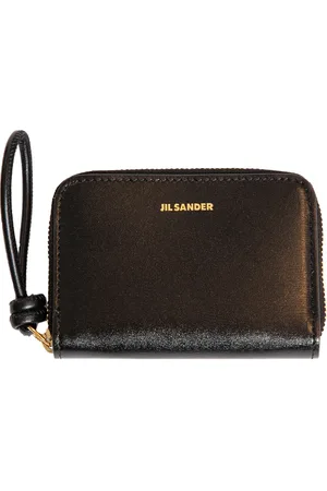 Jil Sander Wallets & Cardholders, female, , ONE SIZE, Embossed Wallet with Zip Closure