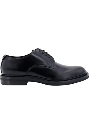 Dolce & Gabbana Business Shoes, male, , 7 1/2 UK, Leather Lace-Up Derby Shoe