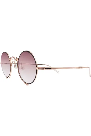 MATSUDA Rose Gold Sunglasses with Gradient