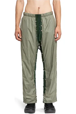 CRAIG GREEN Straight Trousers, male, , S, Striped Layered Shell Trousers